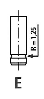 Intake Valve FRECCIA R6096/SCR