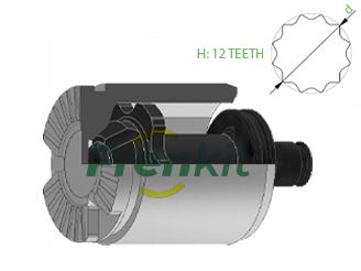 Piston, brake caliper FRENKIT K434806