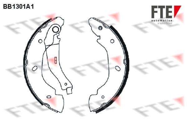 FTE BB1301A1 Brake Shoe Set