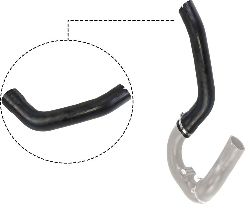 GATES 09-0472 Charge Air Hose