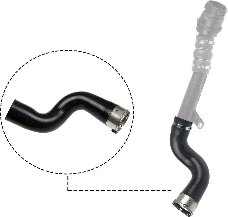GATES 09-0525 Charge Air Hose
