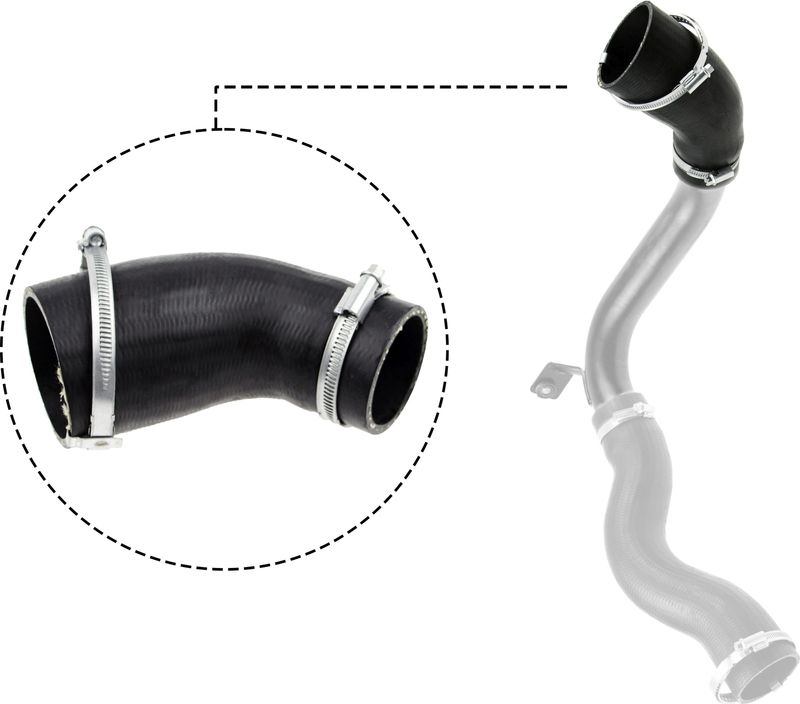 GATES 09-0640 Charge Air Hose