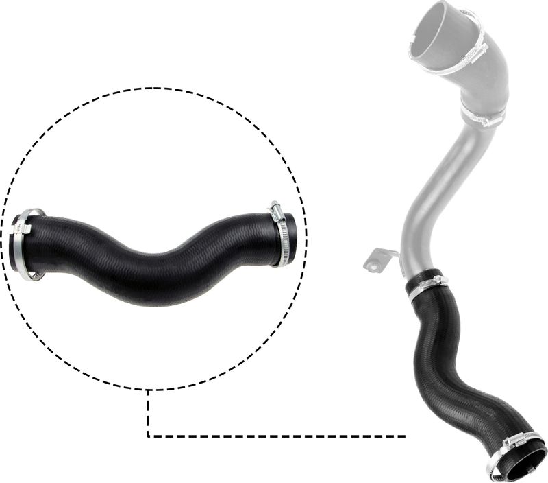 GATES 09-0641 Charge Air Hose