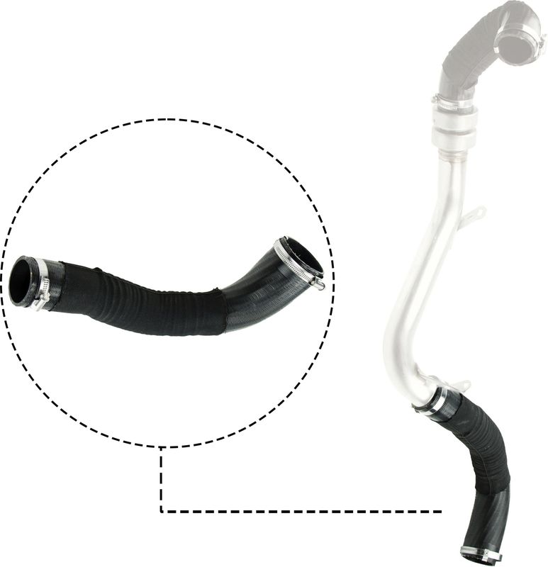 GATES 09-0645 Charge Air Hose
