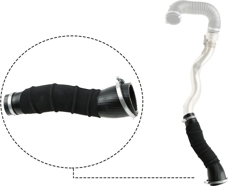 GATES 09-0647 Charge Air Hose