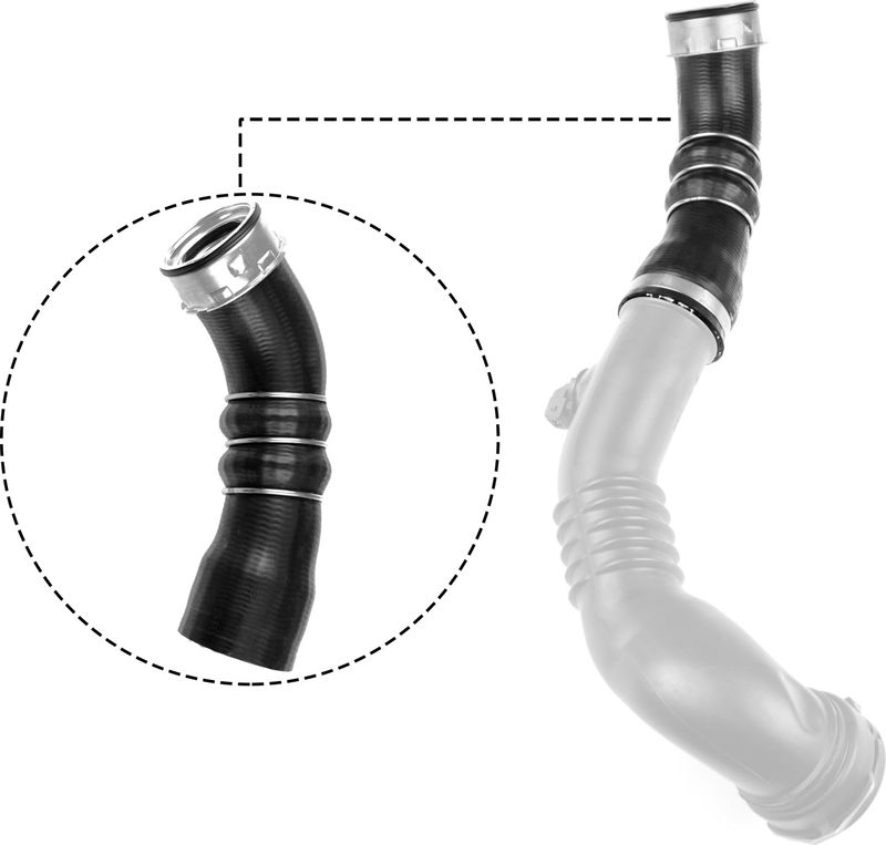 GATES 09-0752 Charge Air Hose