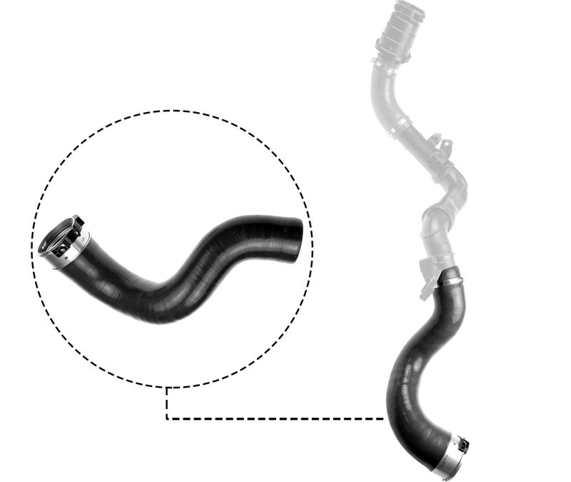 GATES 09-1301 Charge Air Hose