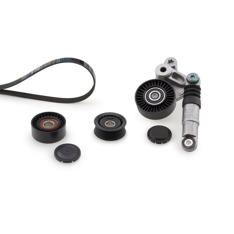 GATES K016PK2460 V-Ribbed Belt Set