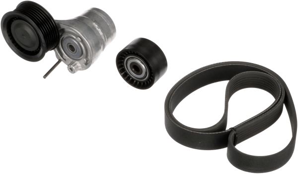 GATES K017PK1240 V-Ribbed Belt Set