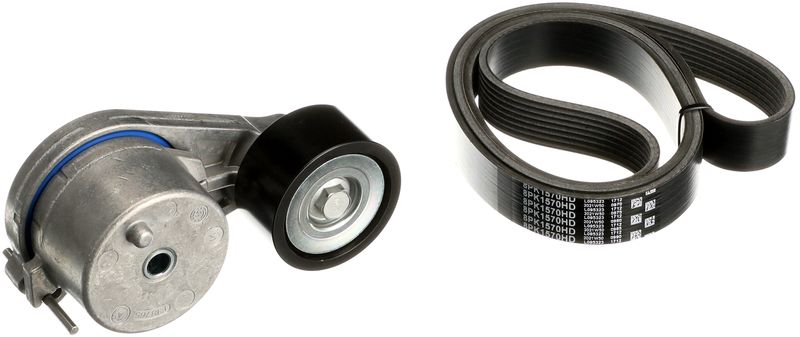 GATES K018PK1570HD V-Ribbed Belt Set
