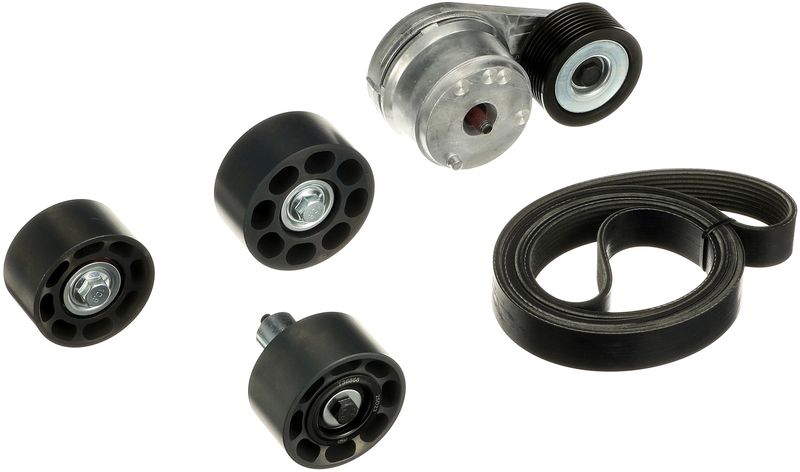 GATES K018PK2028HD V-Ribbed Belt Set