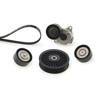 GATES K076PK2153 V-Ribbed Belt Set