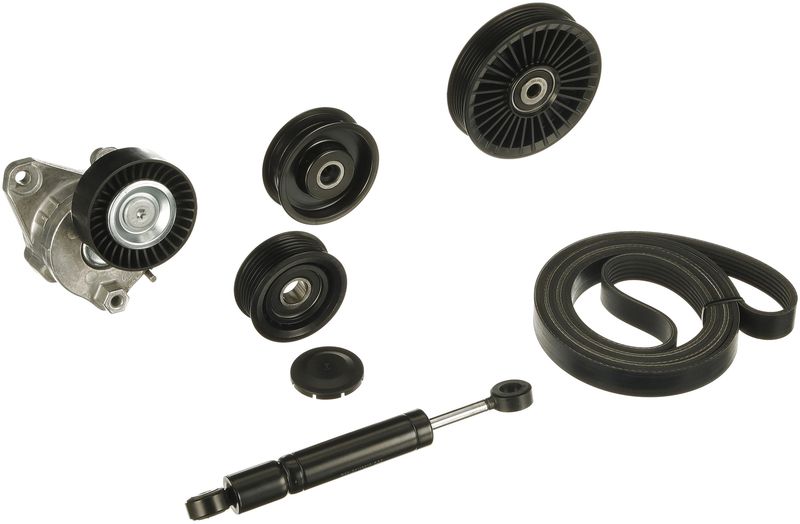 GATES K186PK2403 V-Ribbed Belt Set