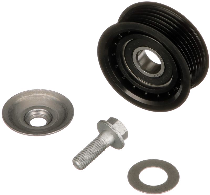 GATES T36079 Deflection/Guide Pulley, V-ribbed belt