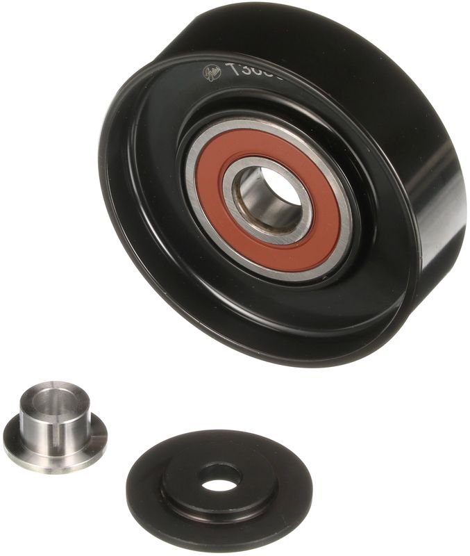 GATES T36381 Deflection/Guide Pulley, V-ribbed belt