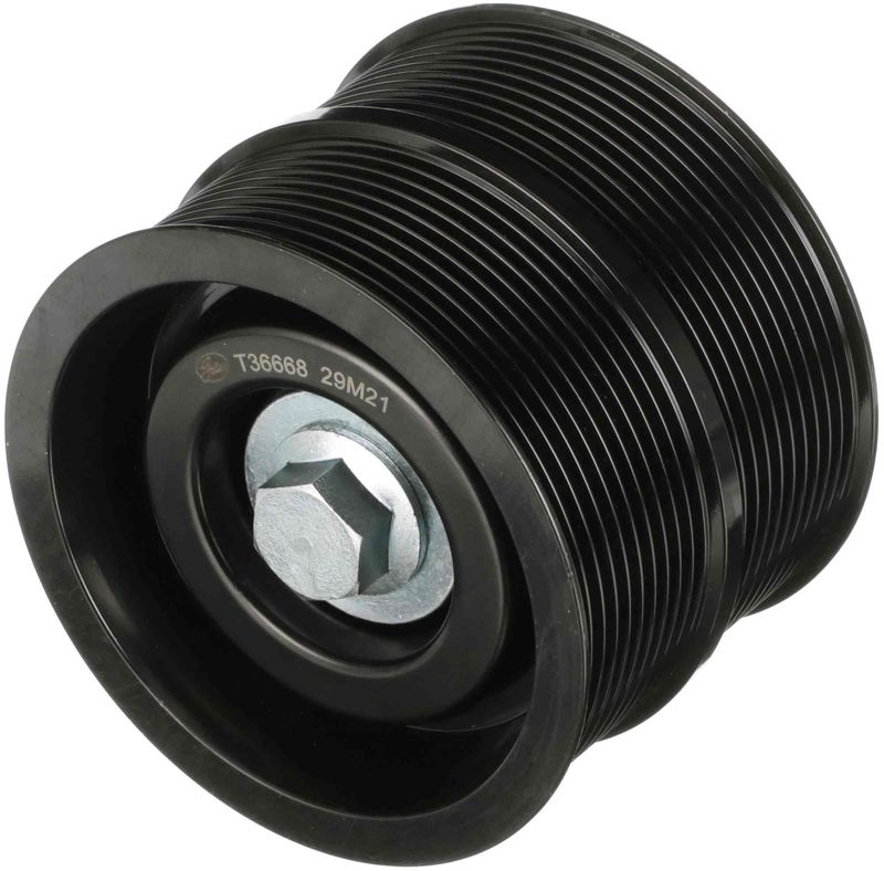 GATES T36668 Deflection/Guide Pulley, V-ribbed belt