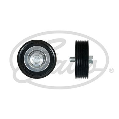 GATES T36743 Deflection/Guide Pulley, V-ribbed belt