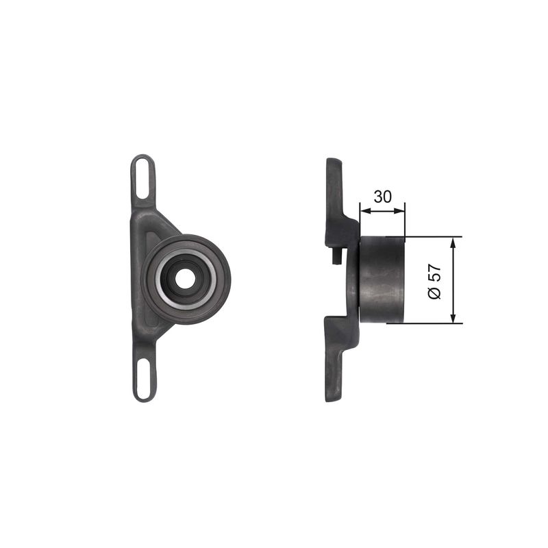 GATES T41147 Tensioner Pulley, timing belt