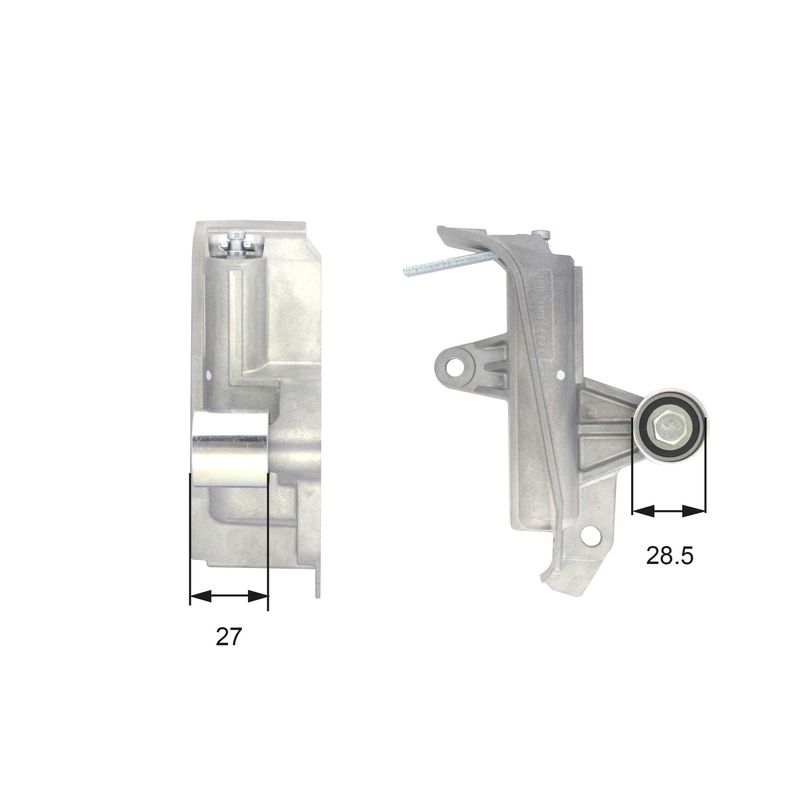 GATES T43028 Vibration Damper, timing belt