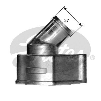 GATES TH15092G1 Thermostat, coolant