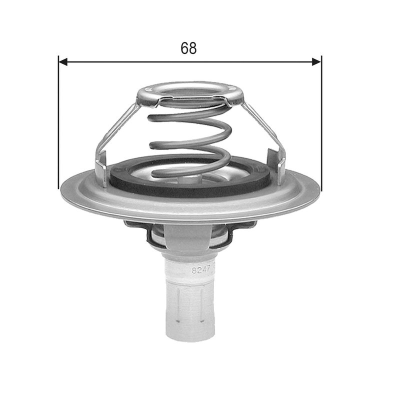 GATES TH23080G1 Thermostat, coolant