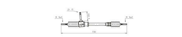 GENERAL RICAMBI FI4001 Steering Gear
