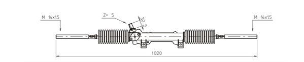 GENERAL RICAMBI PE4002 Steering Gear