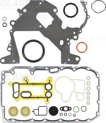 GLASER B37249-00 Gasket Kit, crankcase