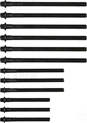 Cylinder Head Bolt Set GLASER T40366-00