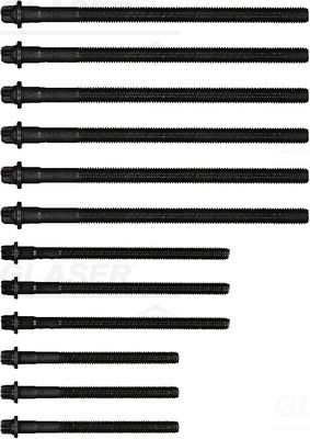 Cylinder Head Bolt Set GLASER T80670-00