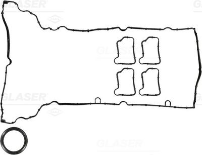 Gasket Set, cylinder head cover GLASER V36852-00