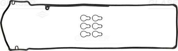 GLASER V36869-00 Gasket Set, cylinder head cover