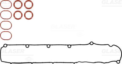 Gasket Set, cylinder head cover GLASER V37090-00