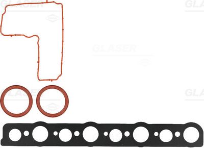 Gasket Set, cylinder head cover GLASER V38102-00