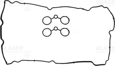 Gasket Set, cylinder head cover GLASER V38327-00
