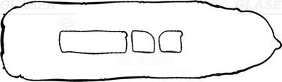Gasket Set, cylinder head cover GLASER V38568-00