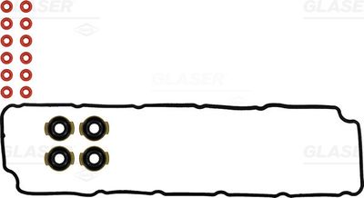 Gasket Set, cylinder head cover GLASER V38695-00