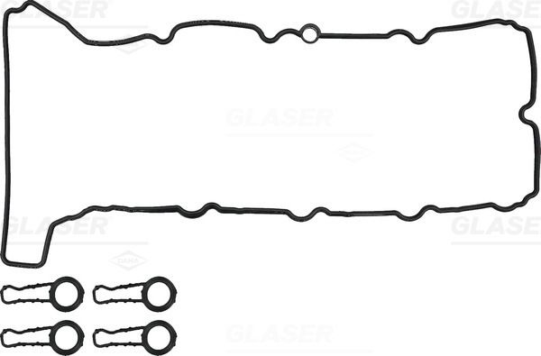GLASER V38782-00 Gasket Set, cylinder head cover