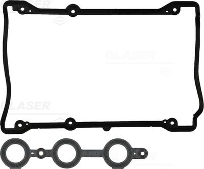 Gasket Set, cylinder head cover GLASER V53716-00
