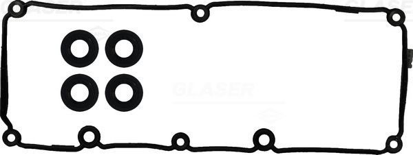 GLASER V59484-01 Gasket Set, cylinder head cover