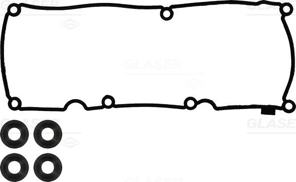 GLASER V59933-00 Gasket Set, cylinder head cover