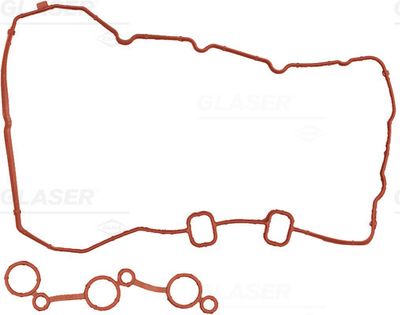 Gasket Set, cylinder head cover GLASER V90181-00