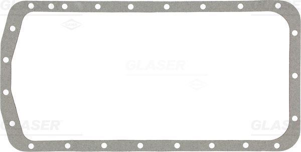 GLASER X07793-01 Gasket, oil sump