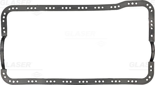 GLASER X07833-01 Gasket, oil sump