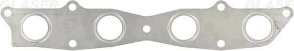 GLASER X51245-01 Gasket, exhaust manifold