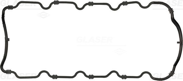 GLASER X54036-01 Gasket, oil sump
