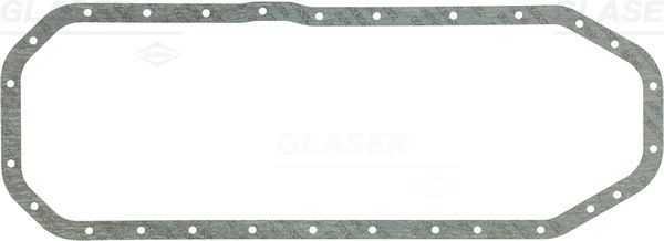 GLASER X54130-01 Gasket, oil sump
