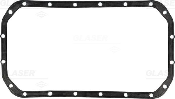 GLASER X54150-01 Gasket, oil sump