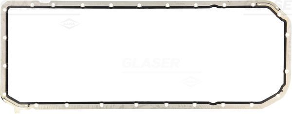 GLASER X54250-01 Gasket, oil sump