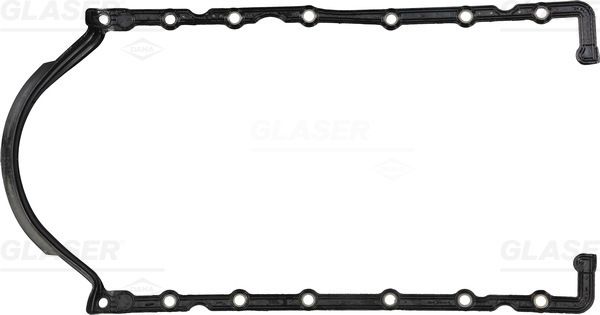 GLASER X54618-01 Gasket, oil sump